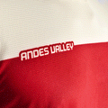 Mirage Jersey - Red - Dunes Collection - Lightweight and breathable MTB jersey designed for enduro and trail riders by Andes Valley