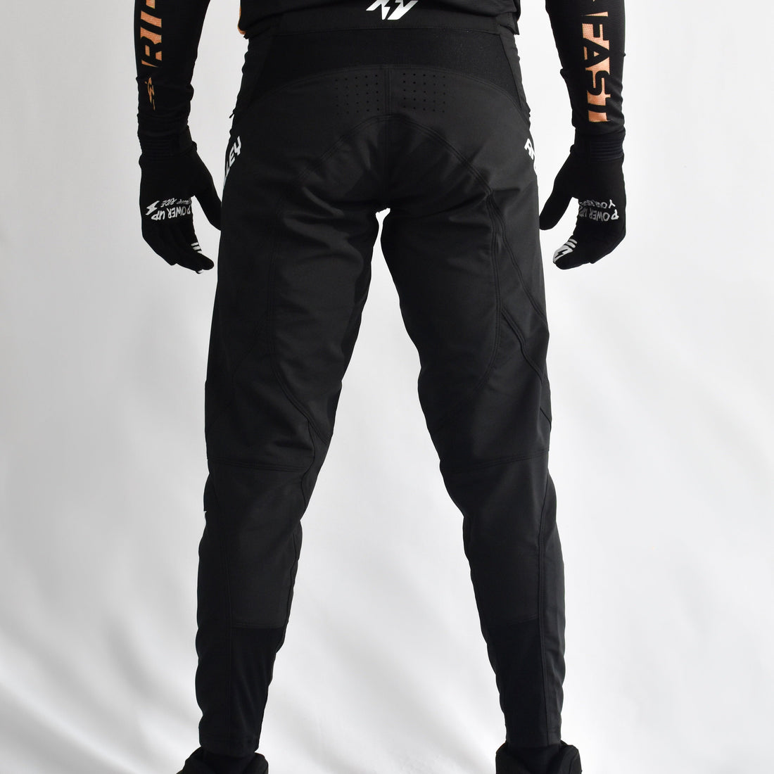 Gravity Pro Pant - Black - Basis Collection - Durable and flexible MTB pants designed for gravity riding by Andes Valley